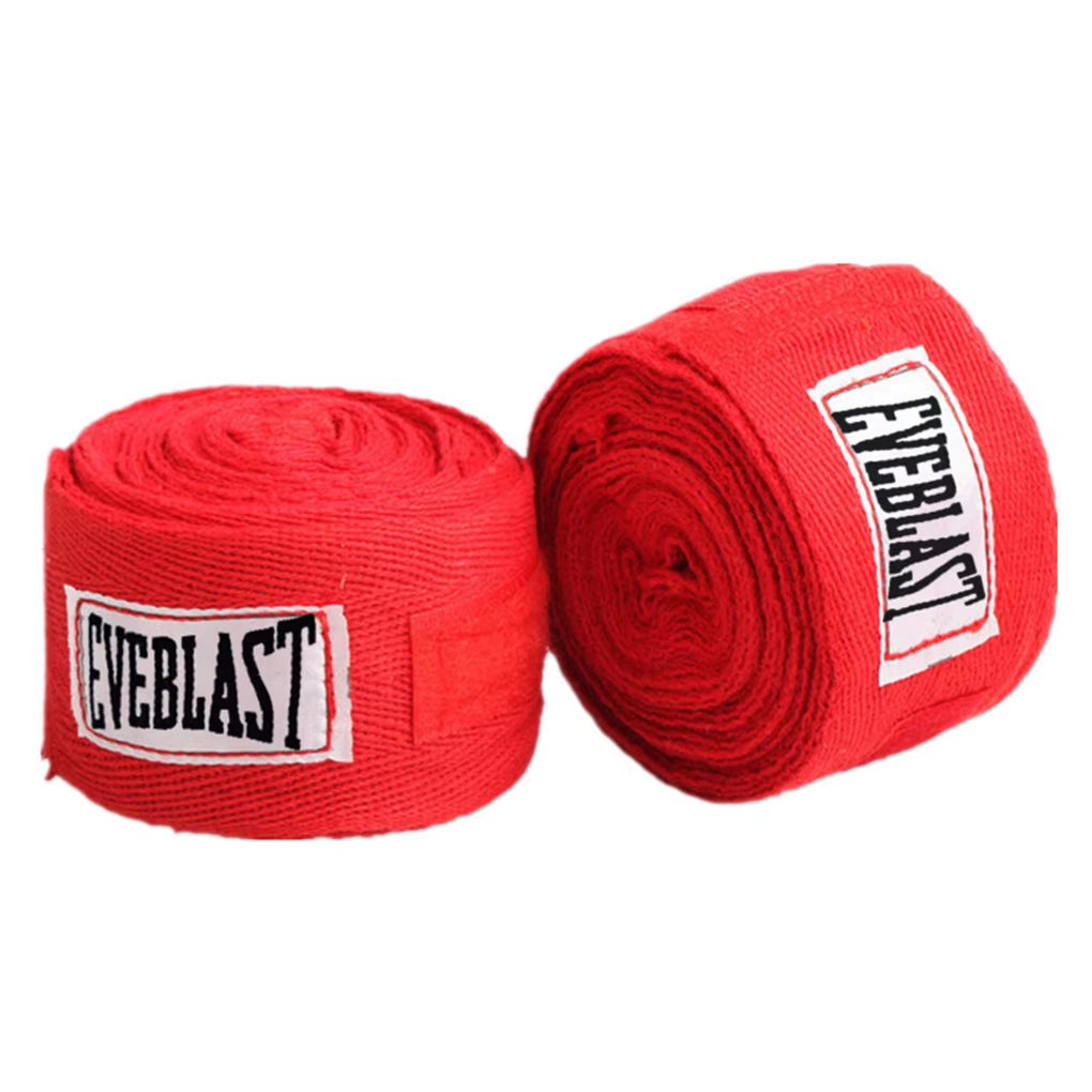 2 Rolls 3M Cotton Sports Strap Boxing Bandage Sanda Muay Thai Taekwondo Hand Gloves Wraps